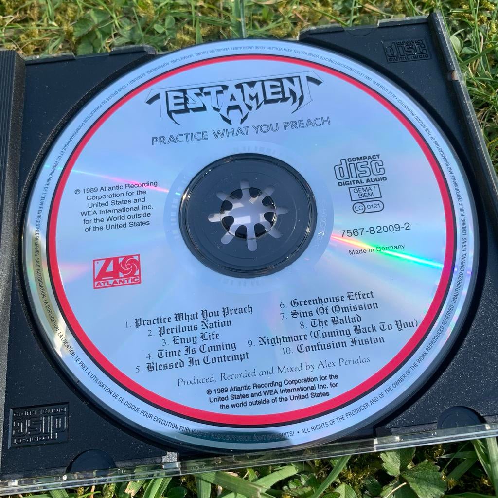 Testament - Practice What You Preach CD, Ophalen of Verzenden, Zo goed als nieuw