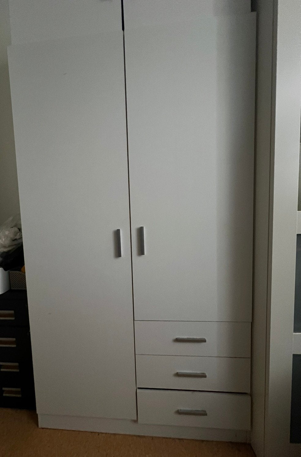 Kledingkast, Huis en Inrichting, Kasten | Kledingkasten, Ophalen, Gebruikt, 50 tot 75 cm, 100 tot 150 cm