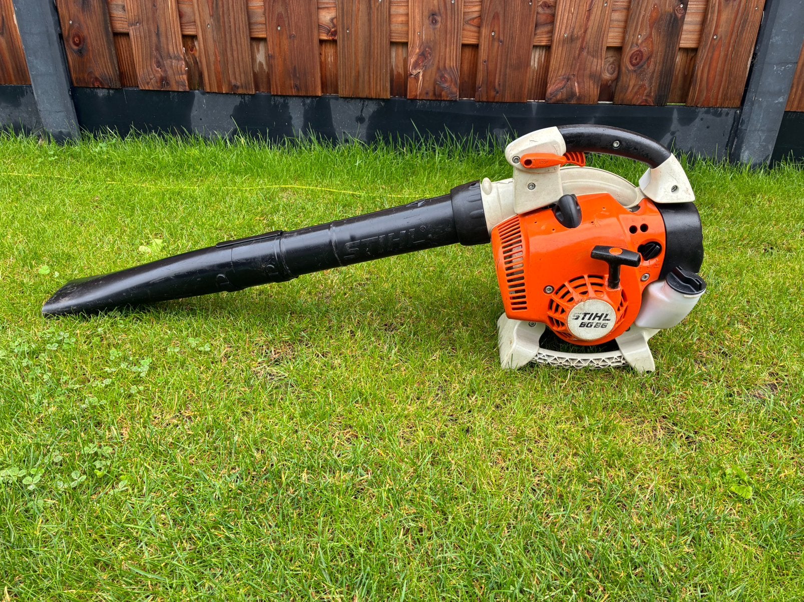 Stihl bg86 bladblazer, Ophalen of Verzenden, Gebruikt, Benzine