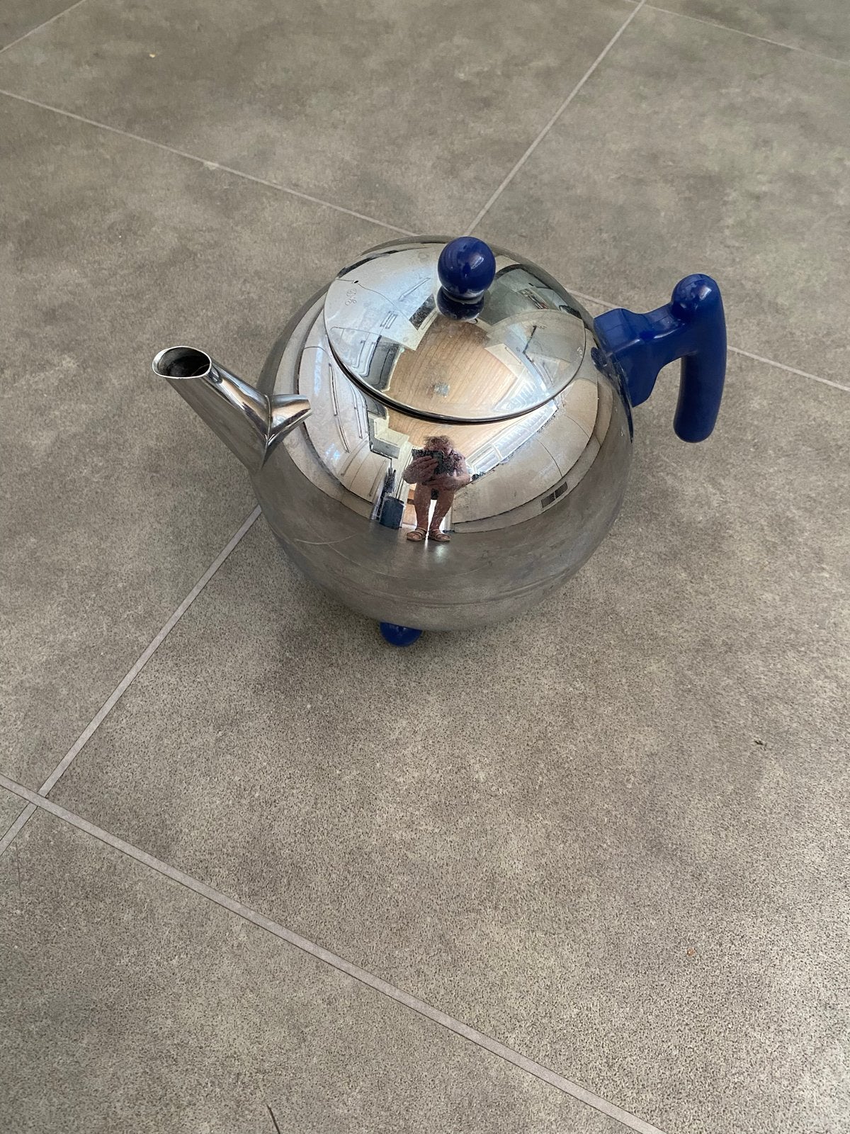 Bredemeijer Theepot Hilversum-Holland, Theepot/fluitketel, Gebruikt, Bredemeijer, Zilver