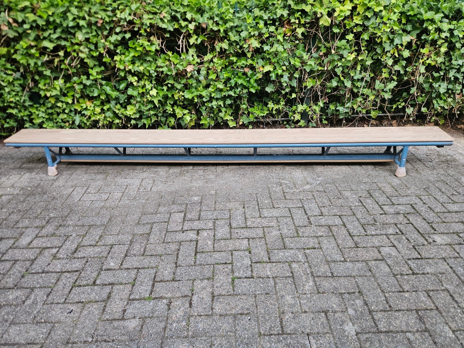 Vintage turnbank / gymbank - 3,60 meter, Huis en Inrichting, Ophalen