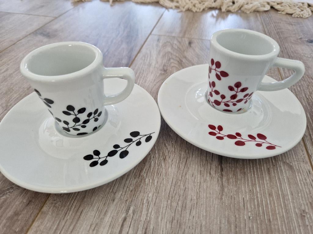 Espresso kopjes, Ophalen of Verzenden, Zo goed als nieuw, Overige stijlen, Kop(pen) en/of Schotel(s)