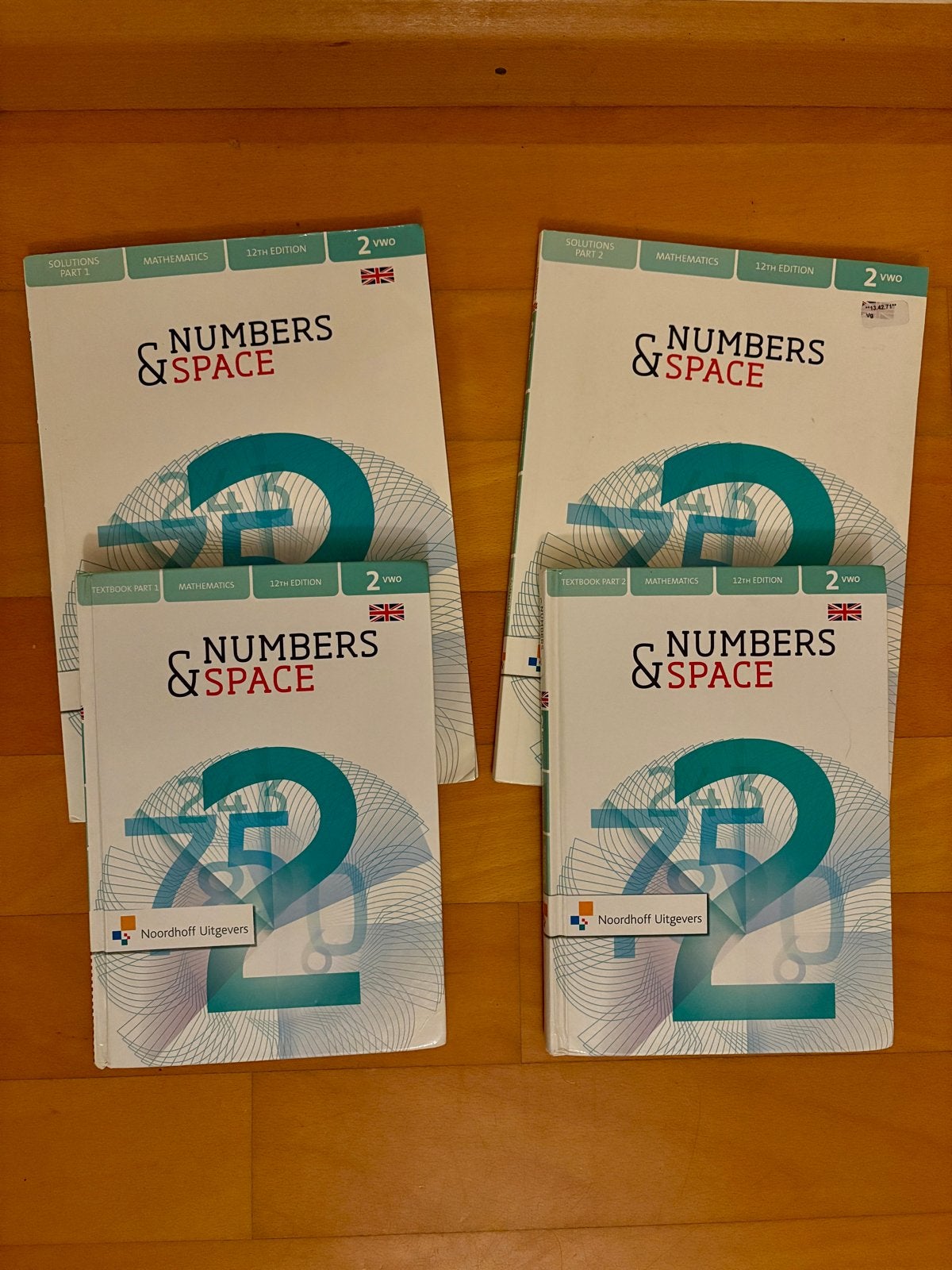 VWO Boekenpakket: Wiskunde, Nederlands, Latijn (2e klas), Boeken, Schoolboeken, Ophalen of Verzenden, Gelezen, VWO, Wiskunde A