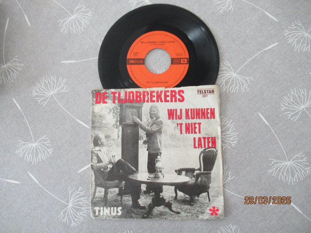 De Tijdbrekers    Wij kunnen 't niet Laten, Cd's en Dvd's, Gebruikt, Originele persing, 7 inch, Ophalen of Verzenden