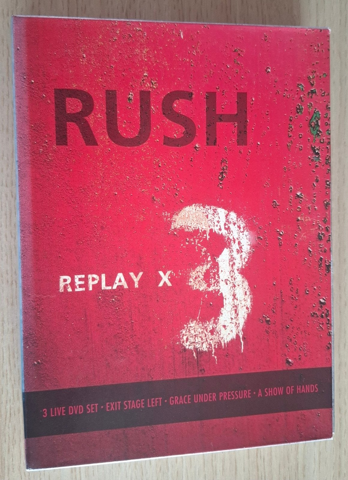 Rush - Replay x 3 (3-DVD+CD), Alle leeftijden, Ophalen of Verzenden, Zo goed als nieuw, Concert