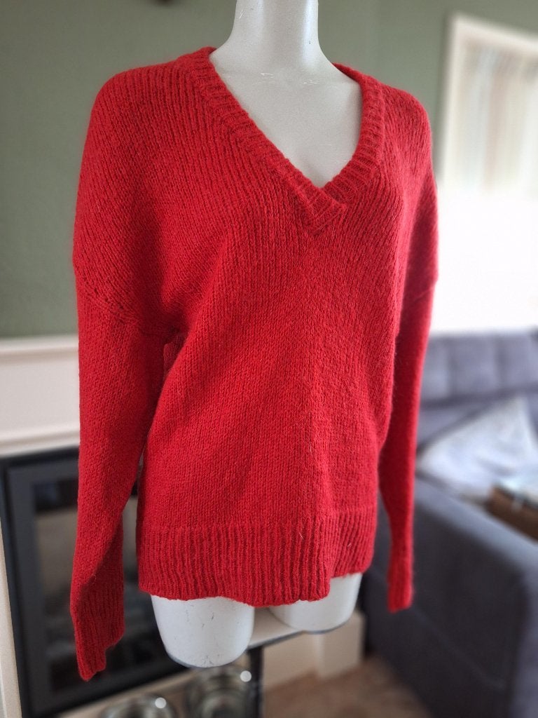 Heart Mind rode warme trui 44 in zeer nette staat, Verzenden, Maat 42/44 (L), Rood, Heart Mind