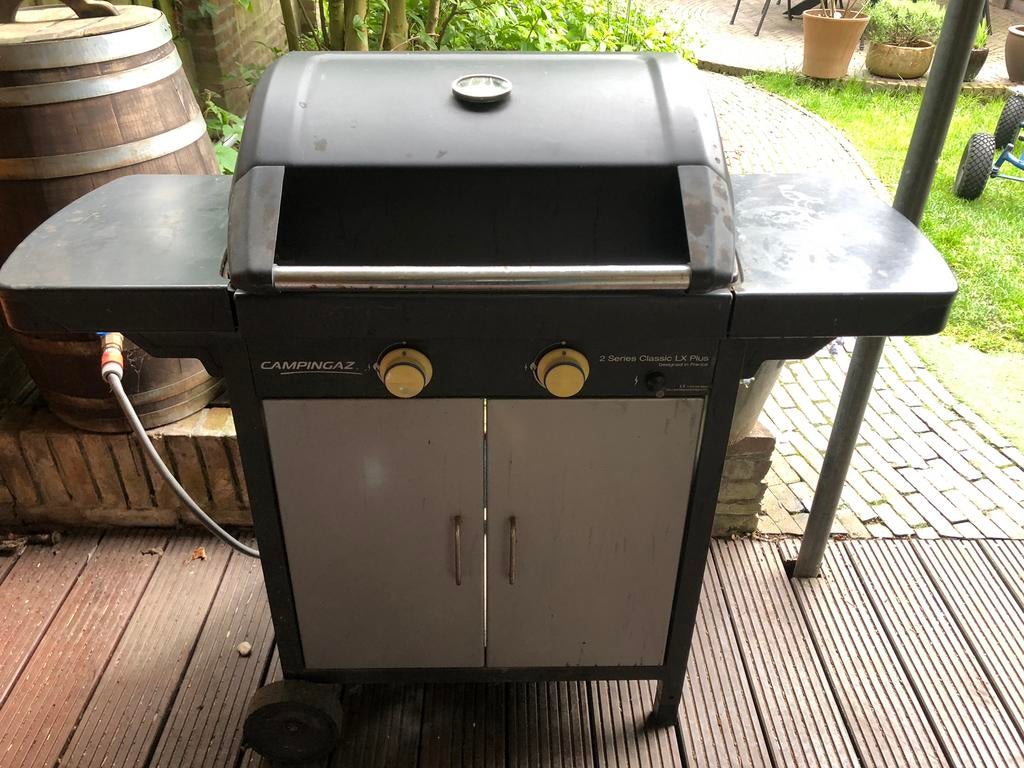 Gasbarbeque campingaz, Ophalen, Gebruikt
