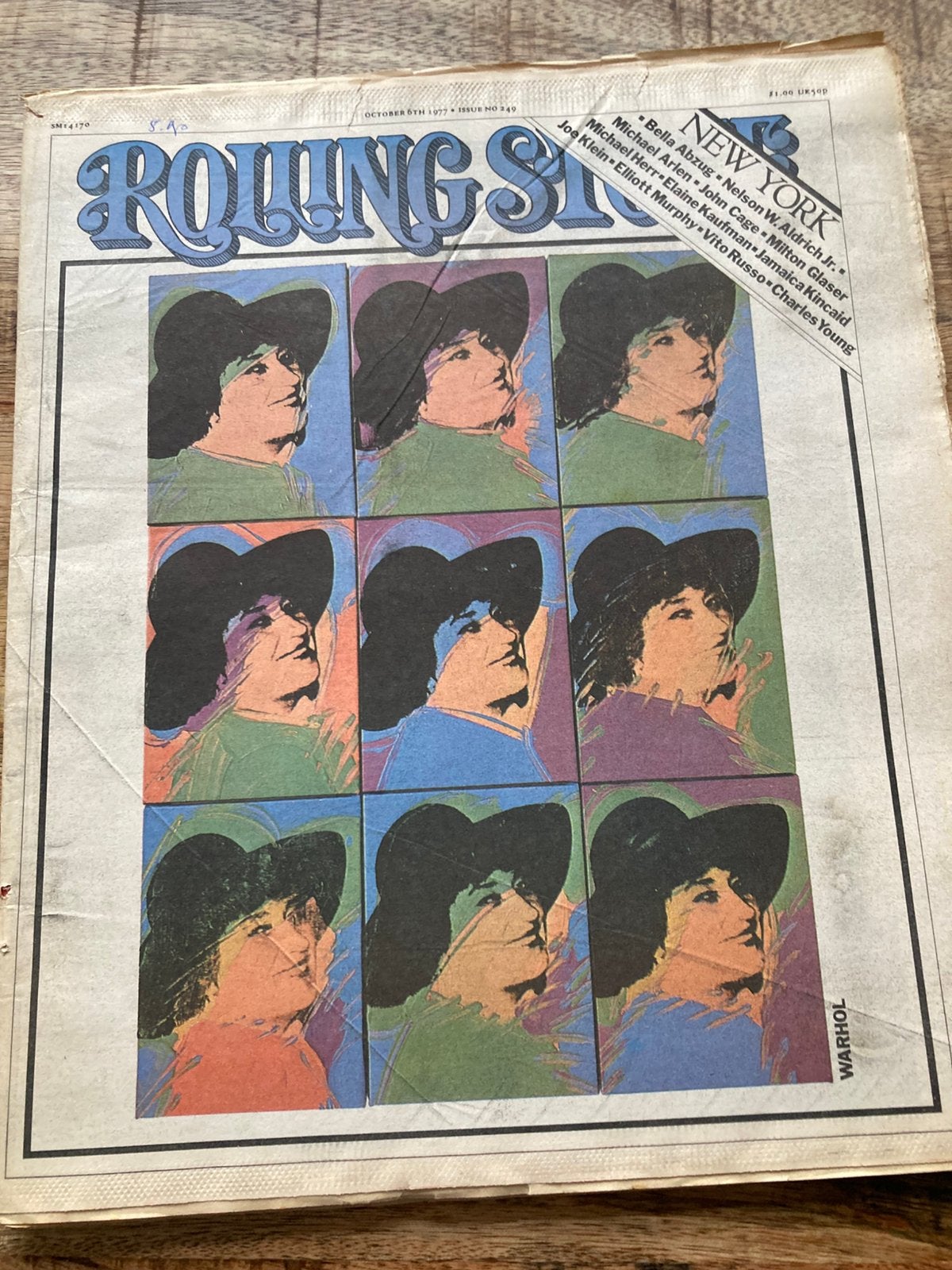 ROLLING STONE 1977 PUNK Bad Company NEW YORK Elvis Presley, Ophalen of Verzenden, Muziek, Film of Tv