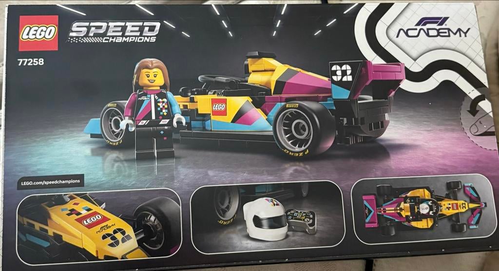 LEGO Speed Champions F1 Academy Race Car 77258, Ophalen of Verzenden, Nieuw, Complete set, Lego
