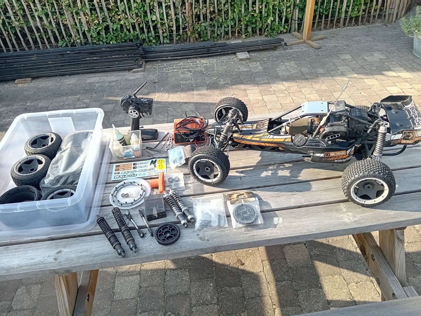 Baja 5B HPI 26cc benzine / radiografische auto, Ophalen, Gebruikt, 1:5 t/m 1:8, Auto