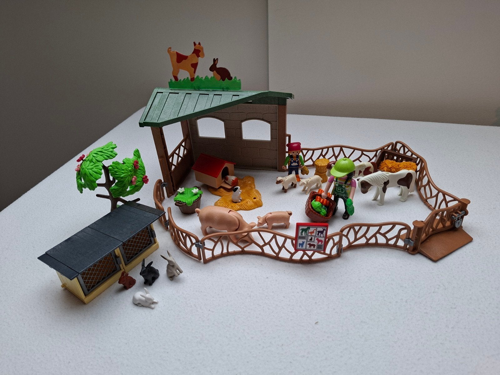 Playmobil Boerderij met Dieren en Figuren, Ophalen of Verzenden, Gebruikt, Jongen of Meisje