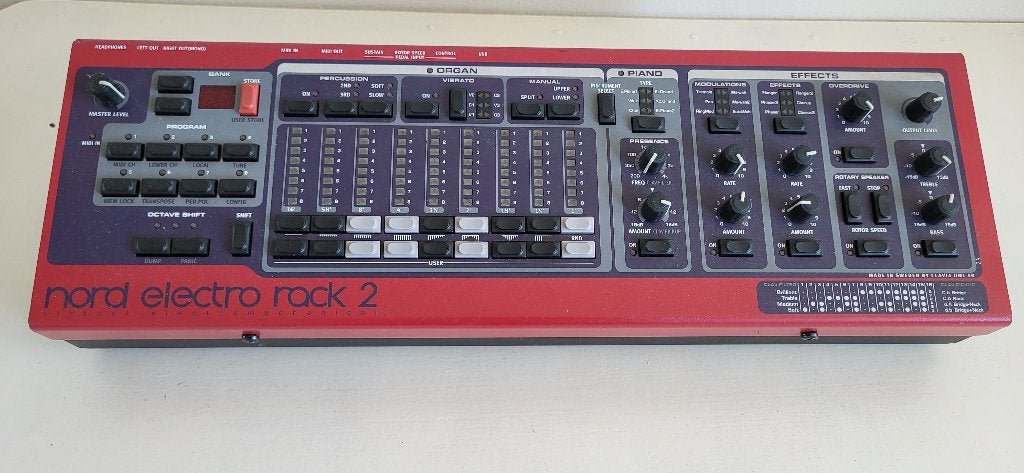 Nord Electro Rack 2 – stage piano/orgel module, Ophalen, Gebruikt, Overige merken