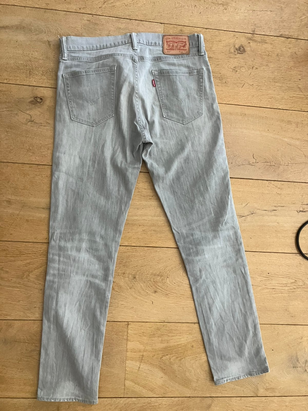 Levi’s 505 mt.32 (L) 33 (W) - lichtgrijs, Ophalen, Gedragen, Grijs, W32 (confectie 46) of kleiner