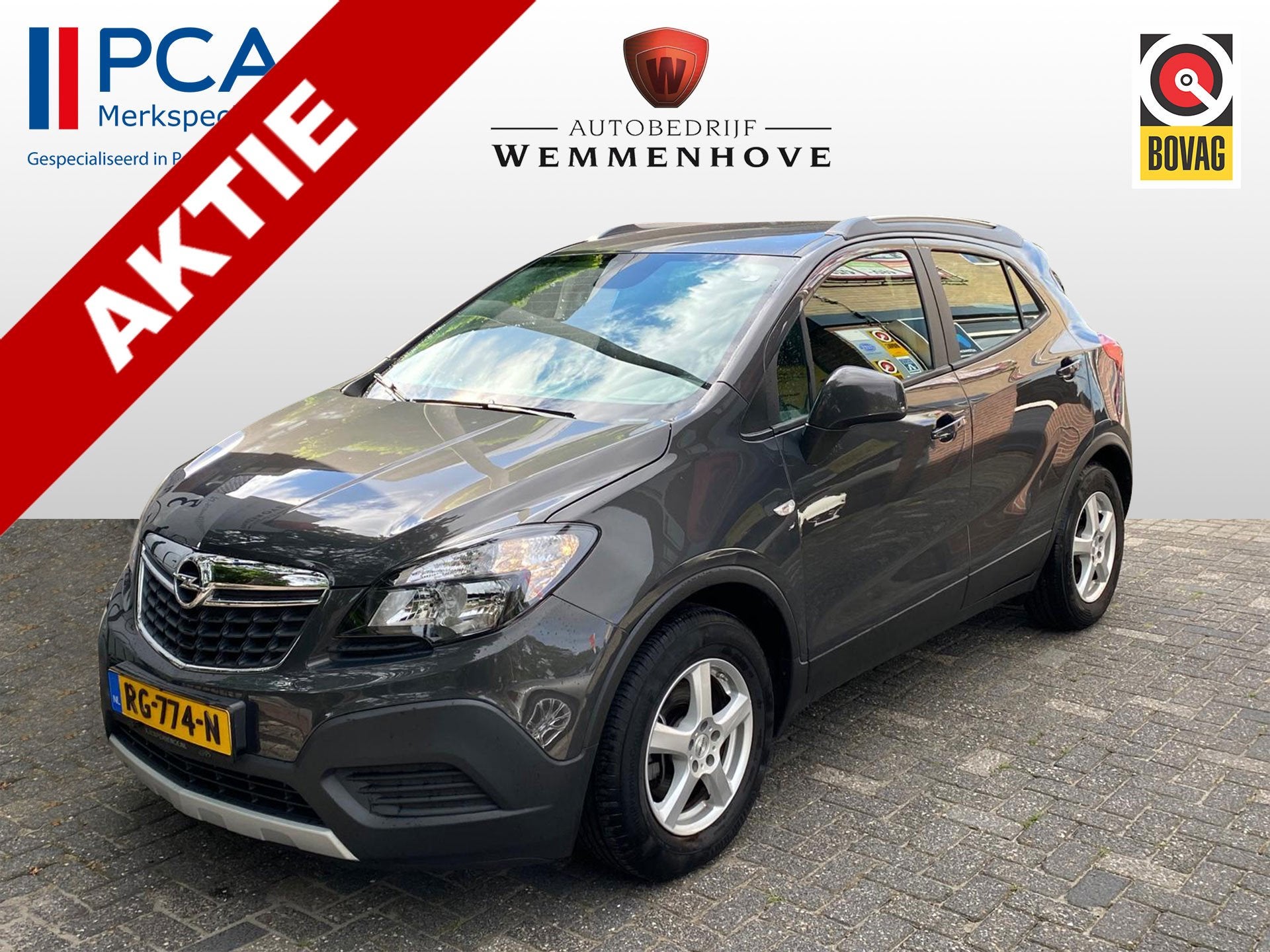 Opel Mokka 1.6 Edition Alu wielen/Trerkhaak/Airco/CV/El.rame, Voorwielaandrijving, Gebruikt, 4 cilinders, 116 pk