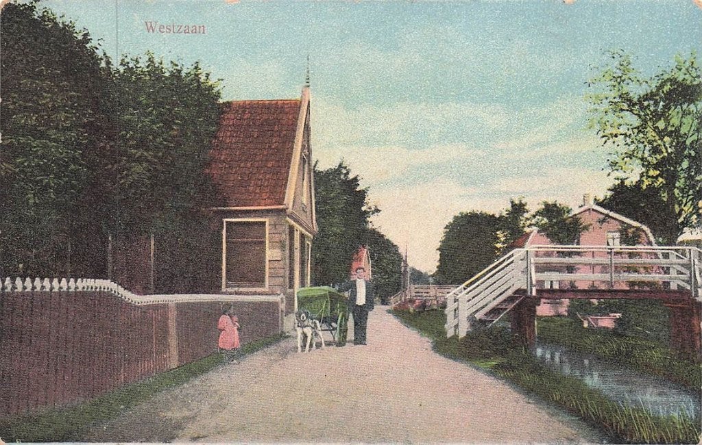 703-442-033 Westzaan, Verzenden, Voor 1920, Noord-Holland