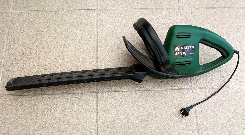 Elektrische heggenschaar T500, Ophalen of Verzenden, Gebruikt, Elektrisch