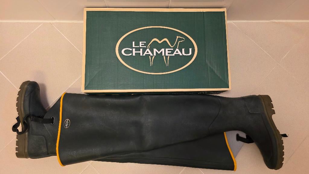 Le Chameau lieslaarzen Delta maat 44 nieuw, Ophalen of Verzenden, Nieuw, Kleding