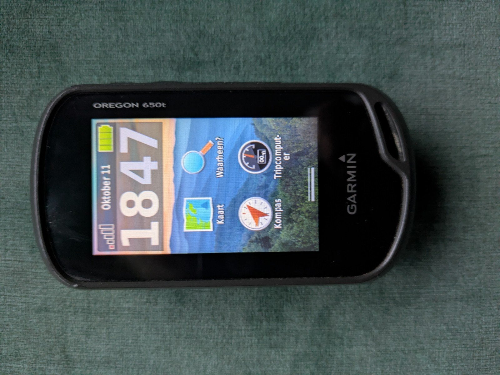 Garmin Oregon 650t, Ophalen of Verzenden, Navigatie of Gps