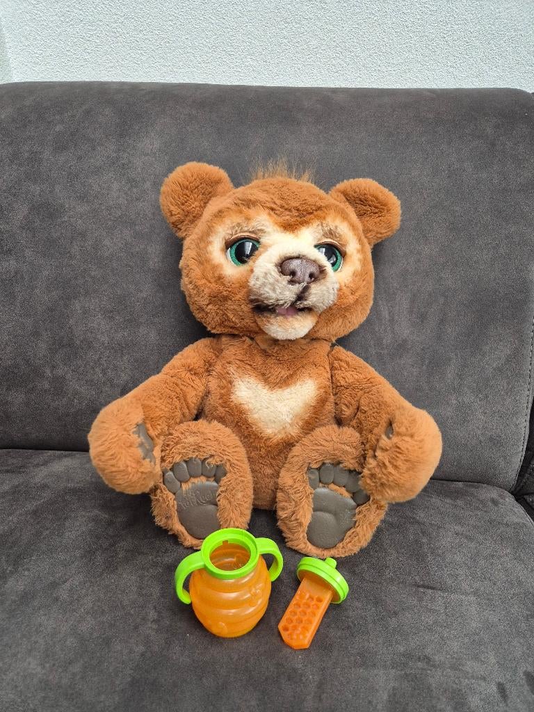 Cubby de beer - Interactieve knuffel, Ophalen of Verzenden, Zo goed als nieuw, Beer, Interactief