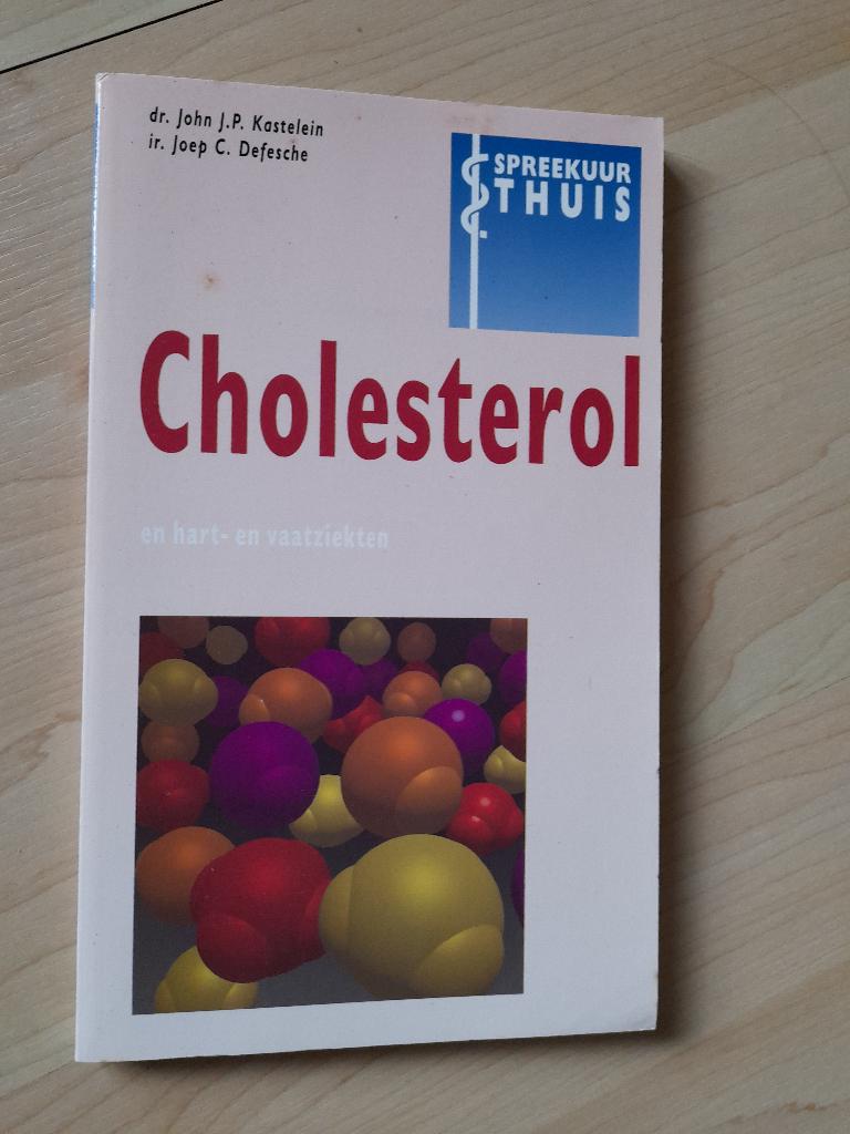 CHOLESTEROL EN HART EN VAATZIEKTEN Dr John JP Kastelein ea, Boeken, Ophalen of Verzenden, Zo goed als nieuw, Gezondheid en Conditie