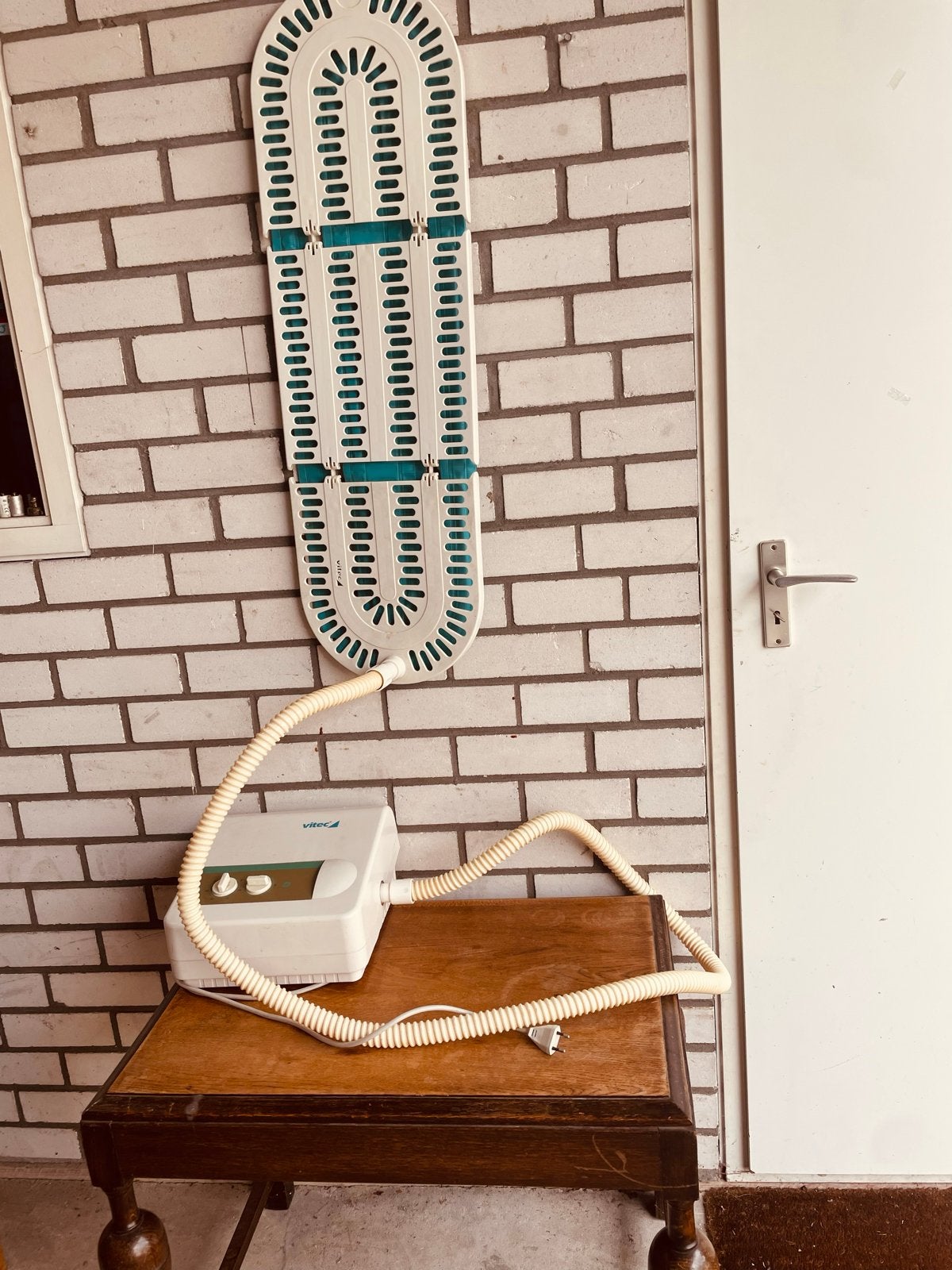 Vitec bubbelbadmat met pomp, Ophalen of Verzenden, Gebruikt