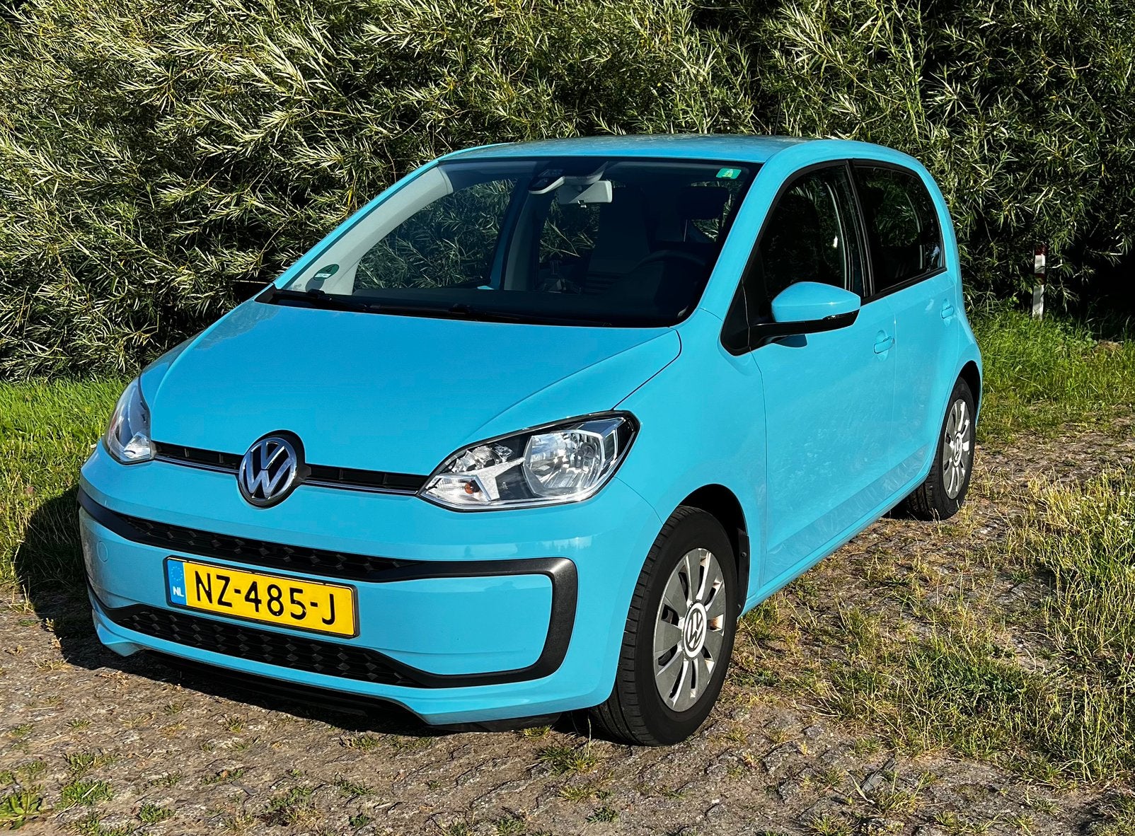 Volkswagen up! 1.0 44KW 3-DRS 2017 Blauw, Auto's, Volkswagen, Voorwielaandrijving, Up!, Origineel Nederlands, 24 km/l