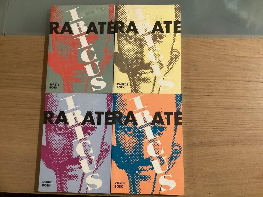Graphic novel vierluik Ibicus 1 t/m 4 complete reeks(Rabaté), Complete serie of reeks, Ophalen of Verzenden, Zo goed als nieuw