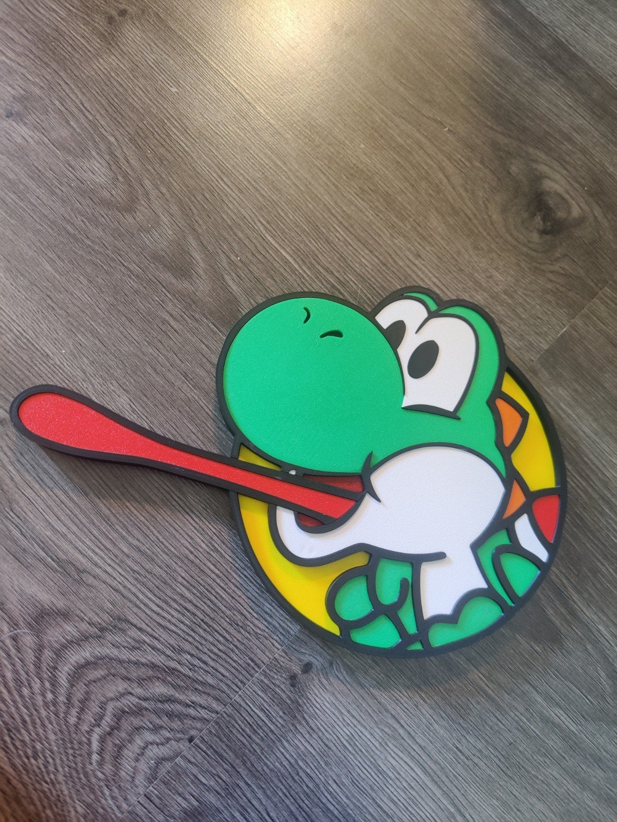 Yoshi wanddecoratie voor kinder- of gamekamer, Groen, Nieuw, Ophalen of Verzenden, Wanddecoratie