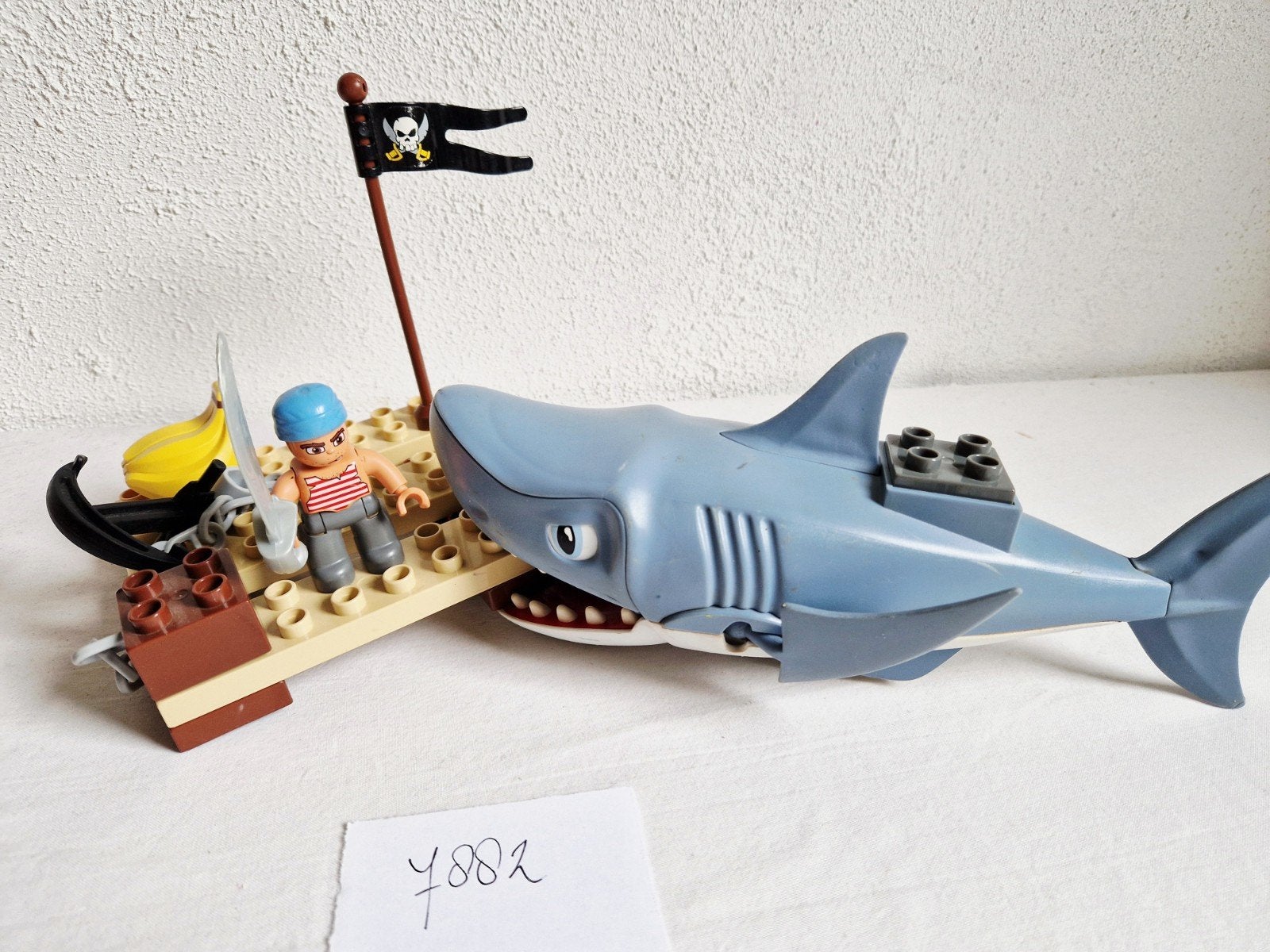 Duplo Haai set 7882 compleet zeldzaam, Ophalen of Verzenden, Gebruikt, Complete set, Duplo