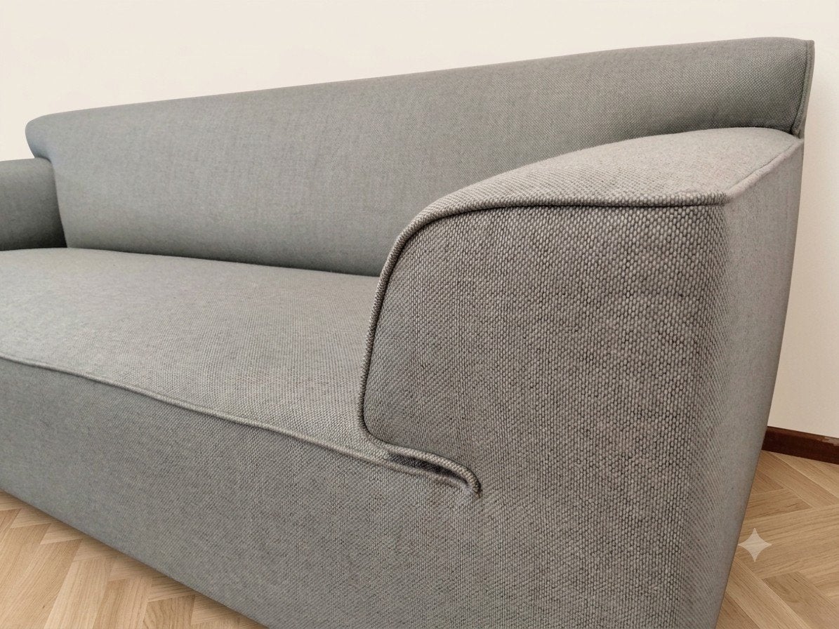 Pode Edit | 3 zits | Refurbished | Wol kvadrat | Groen, Huis en Inrichting, Info@andriesign.nl, Overige materialen, Driepersoons