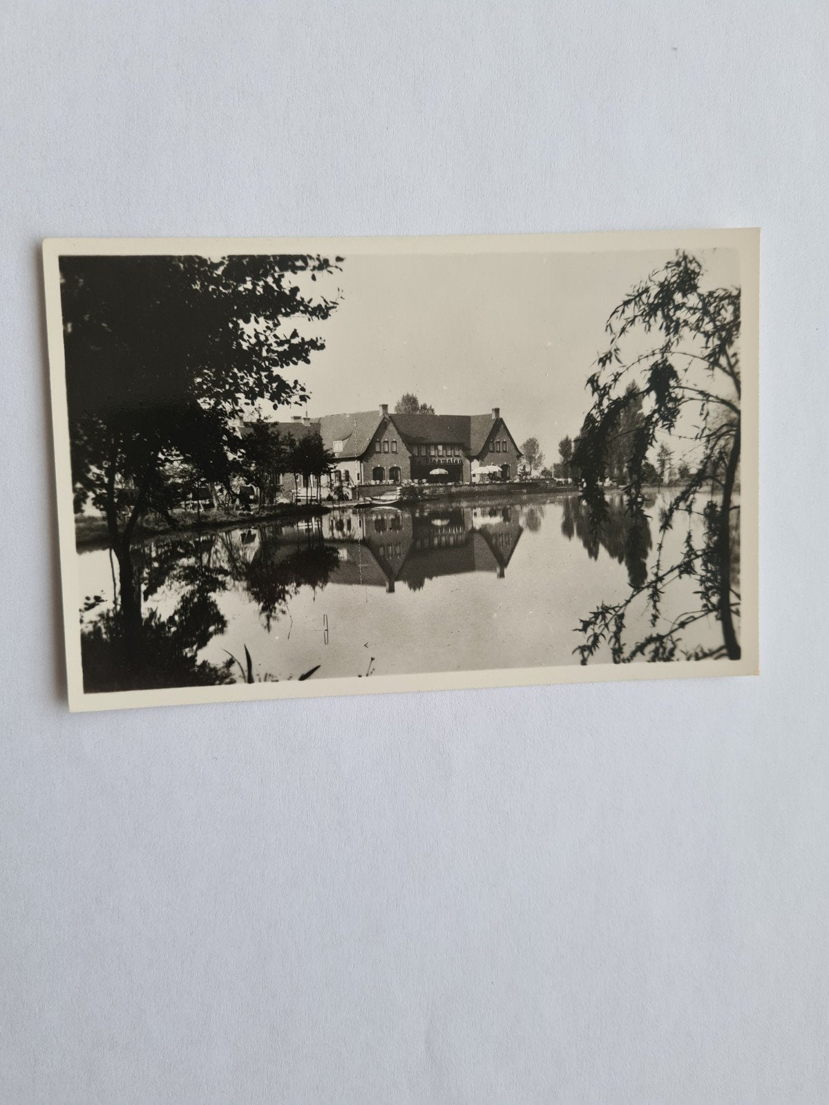 Plasmolen - Mook - Middelaar -6 - Hotel - Restaurant, Ophalen of Verzenden, 1940 tot 1960, Gelopen, Noord-Brabant