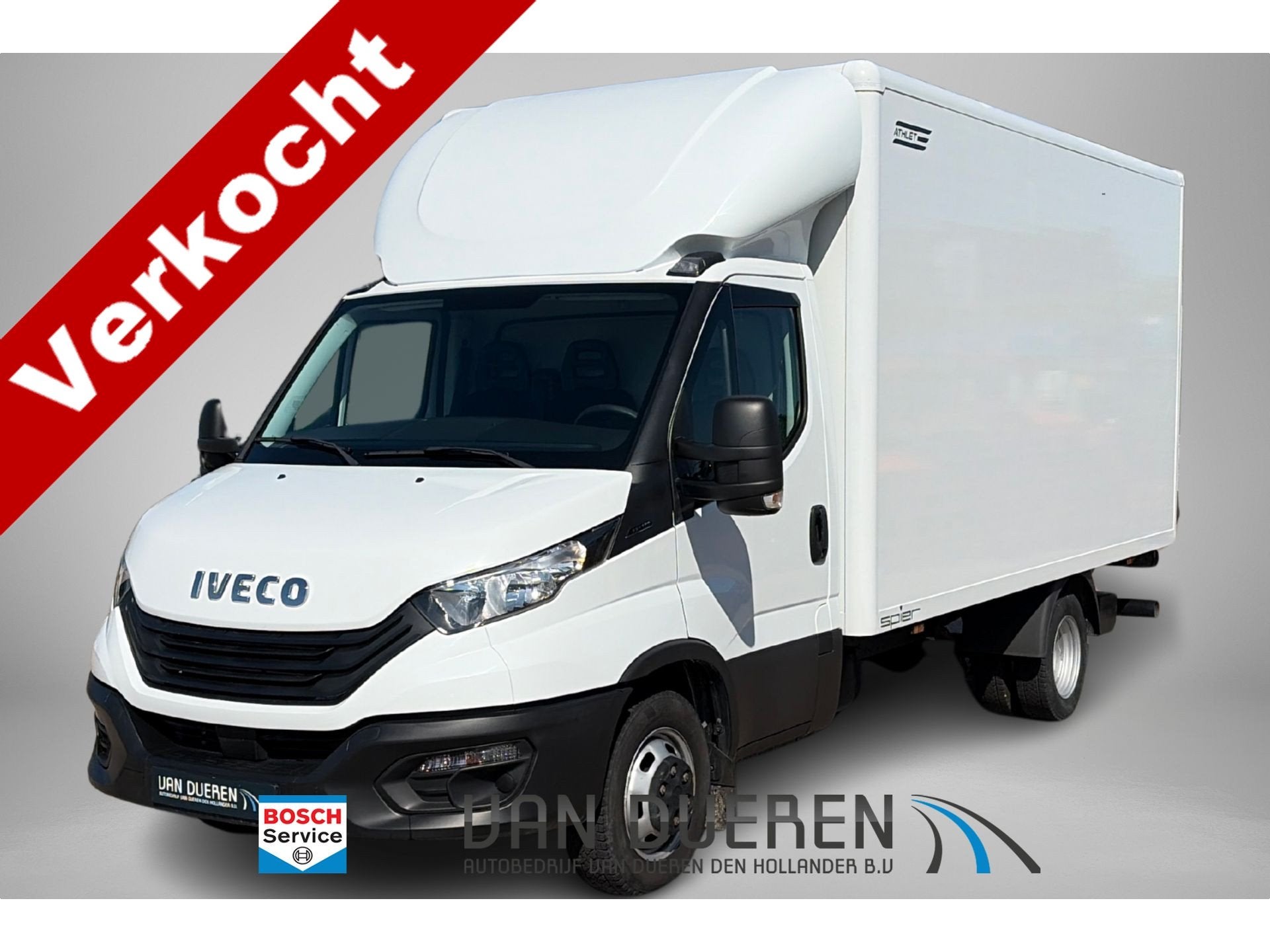 Iveco Daily 35C16H 2.3 410 Laadklep 750kg, Rails in vloer, S, Auto's, Keurmerk '100% Onderhouden', Gebruikt, Iveco, Wit