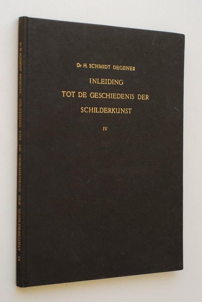 Spaanse school - Geschiedenis der schilderkunst (Avros 1954), Dr. H. Schmidt Degener, Verzenden, Zo goed als nieuw, Schilder- en Tekenkunst