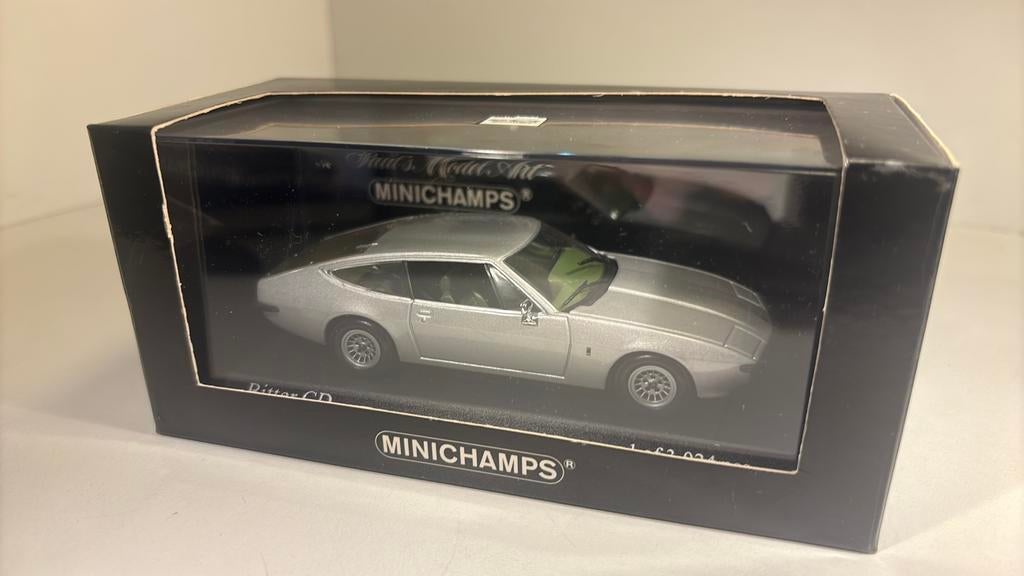 Bitter cd zilver minichamps 1.43, Auto, Ophalen of Verzenden, MiniChamps, A