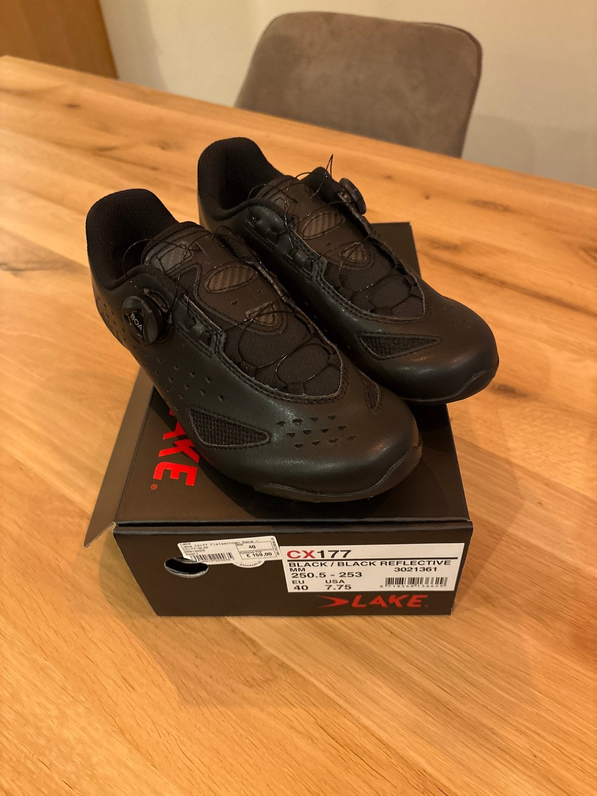 Nieuw: Lake CX177 racefietsschoenen maat 40, Schoenen, Nieuw, Overige maten, Ophalen of Verzenden