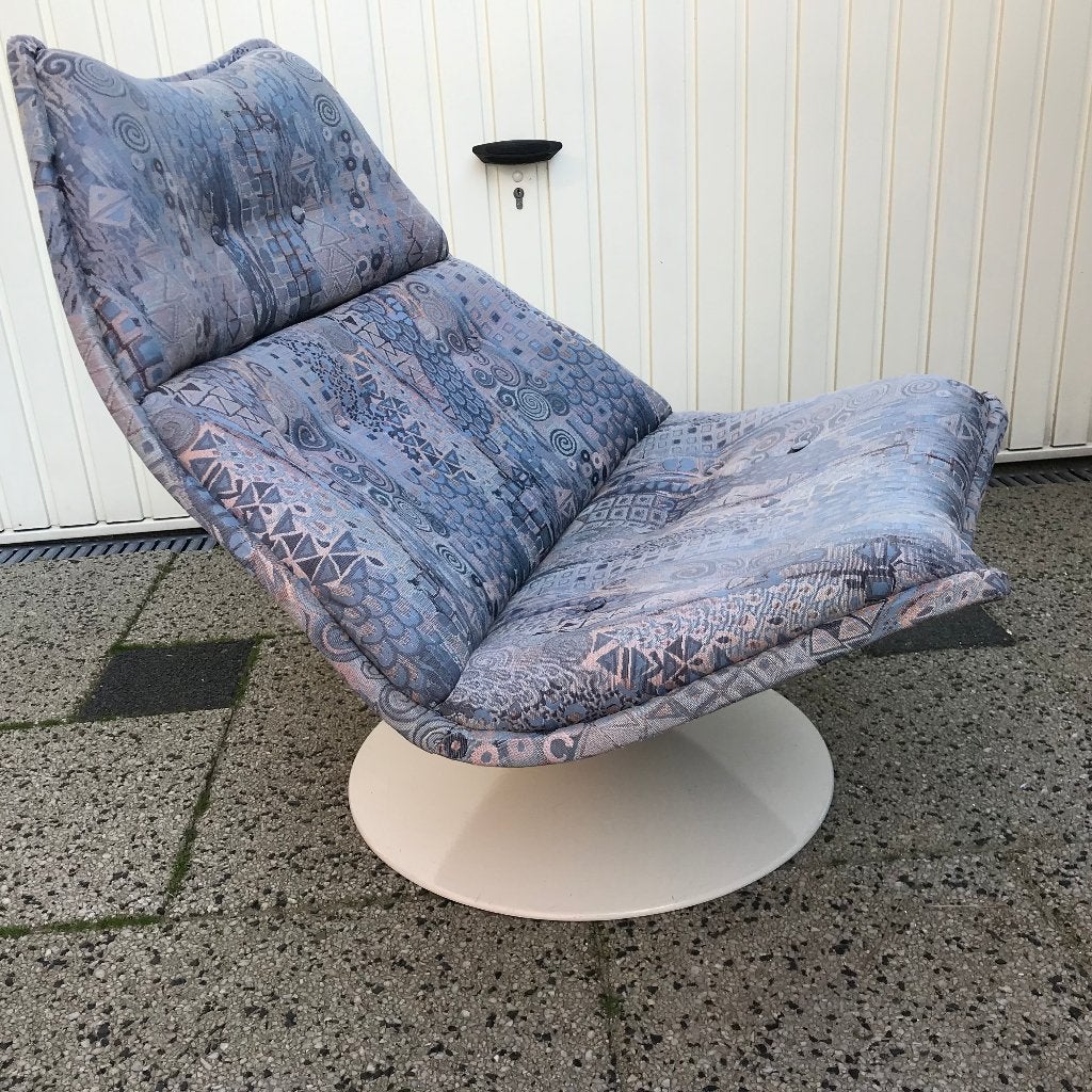 Artifort F511 511 dames fauteuil chair stoel vintage 1960, Ophalen, Kunststof, Gebruikt, 75 tot 100 cm
