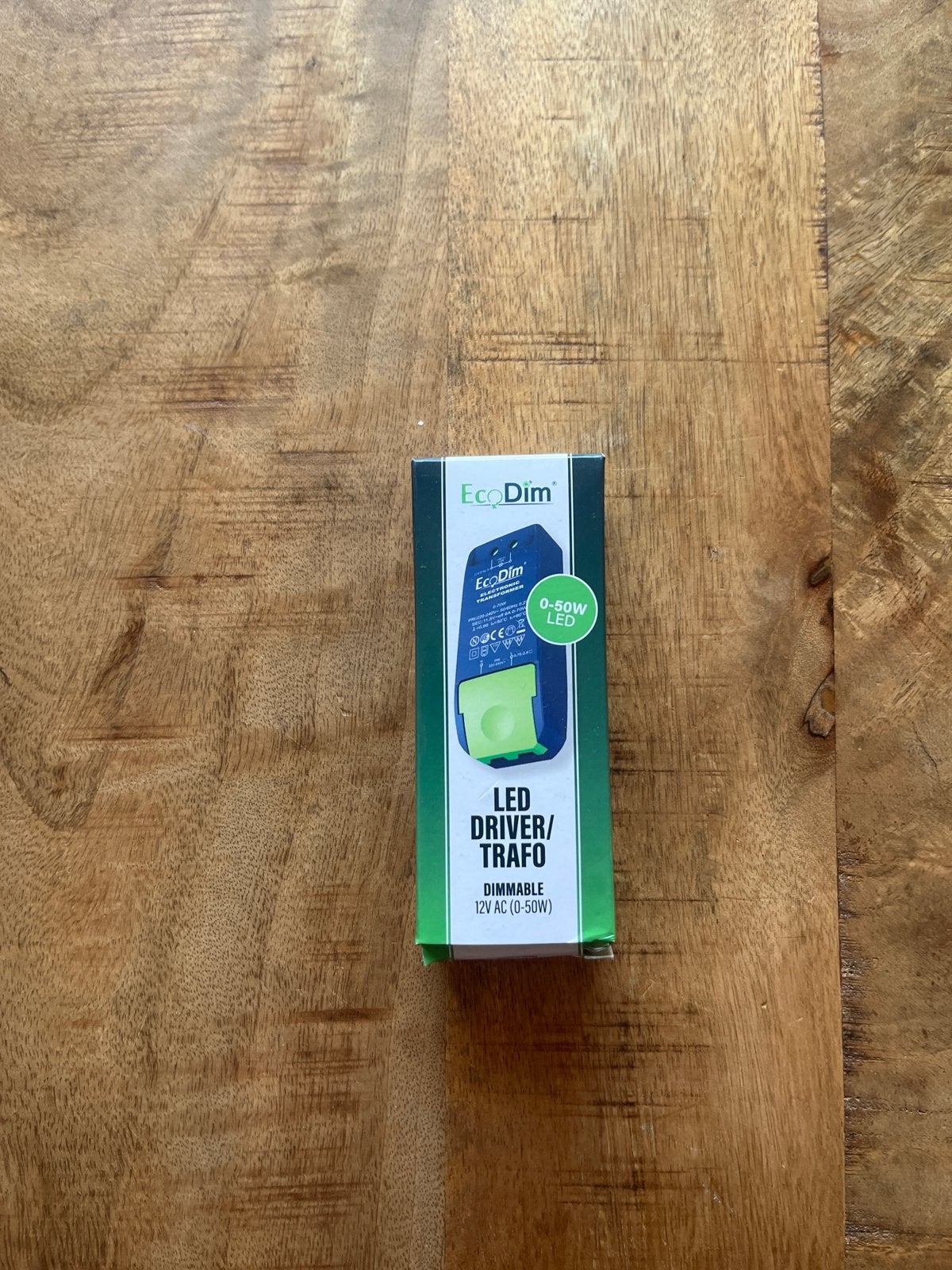 EcoDim LED Driver/Trafo Dimmable 12V AC (0-50W), Ophalen of Verzenden, Zo goed als nieuw, Overige merken, Overige typen