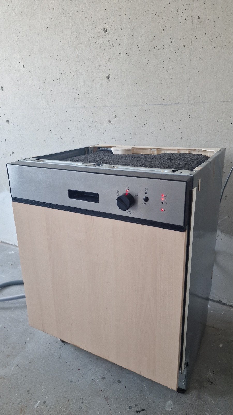 IKEA inbouw vaatwasser, Witgoed en Apparatuur, Ophalen, Gebruikt, Minder dan 85 cm, 60 cm of meer
