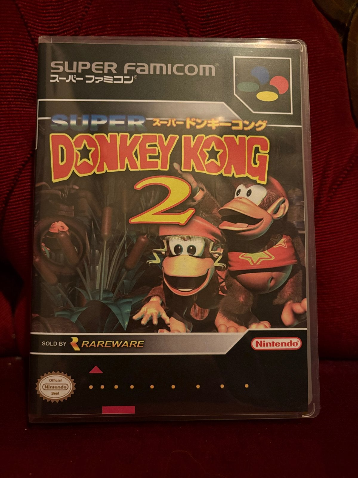Donkey Kong 2 Super Famicom - Universele game case, Gebruikt, 1 speler, Ophalen of Verzenden, Vanaf 3 jaar