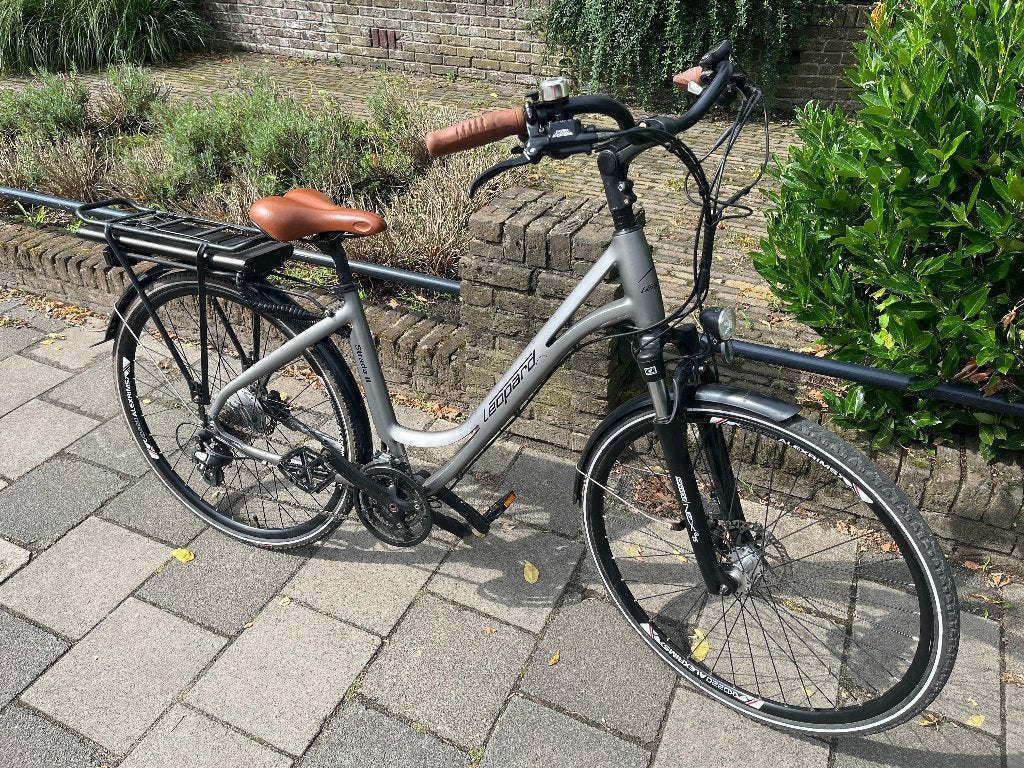 Electric bike Leopard, Zo goed als nieuw, Minder dan 47 cm, 50 km per accu of meer, Ophalen
