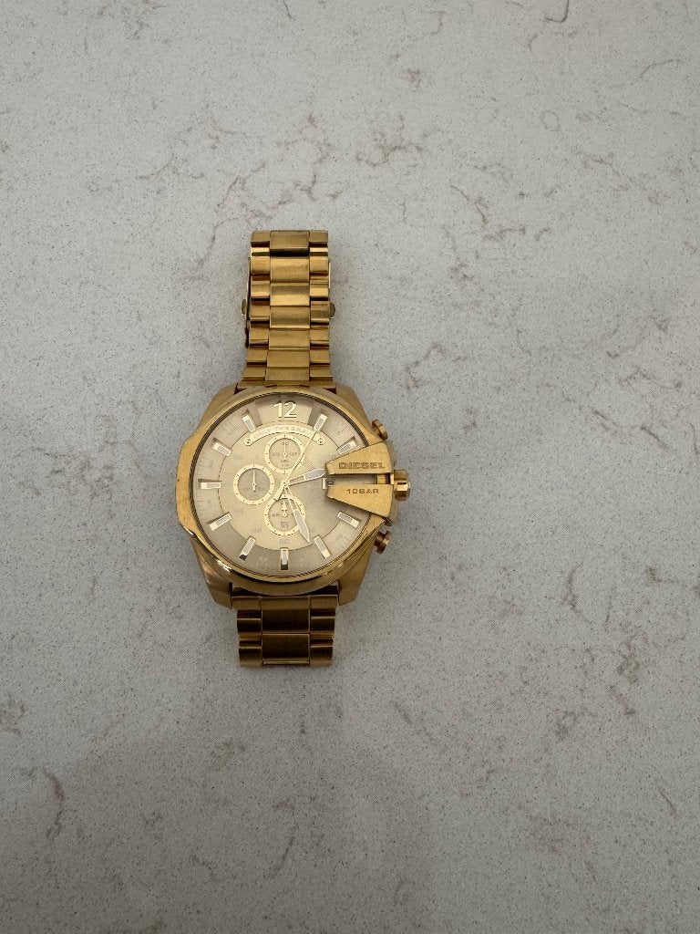 Diesel horloge, Staal, Staal, Polshorloge, Zo goed als nieuw