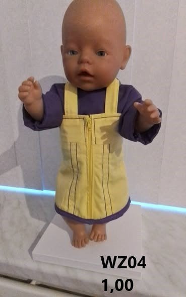Poppenkleertjes baby born. 2-delige set. Opbrengst KiKa., Kinderen en Baby's, Speelgoed | Poppen, Ophalen of Verzenden, Nieuw