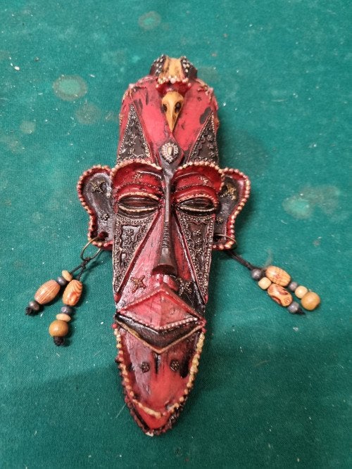 masker afrikaans hout, Ophalen of Verzenden, 'T Olde Gre-j, Info@toldegrej.nl, Endepoelstraat 20f Didam