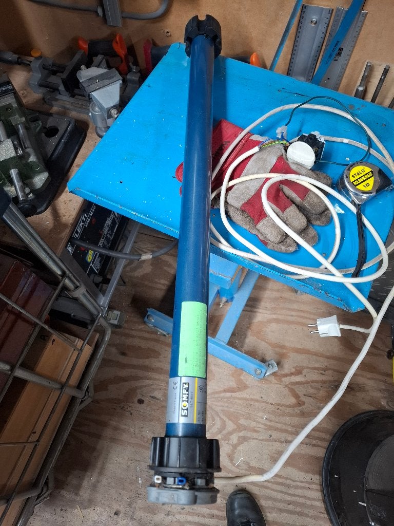 zonnescherm motor  somfy, Ophalen, Gebruikt, Overige typen, Elektrisch