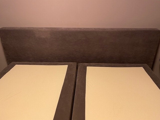 Gestoffeerd Hoofdbord (200x100 cm) – Ideaal om te Pimpen, Ophalen, Gebruikt, Tweepersoons, Stof