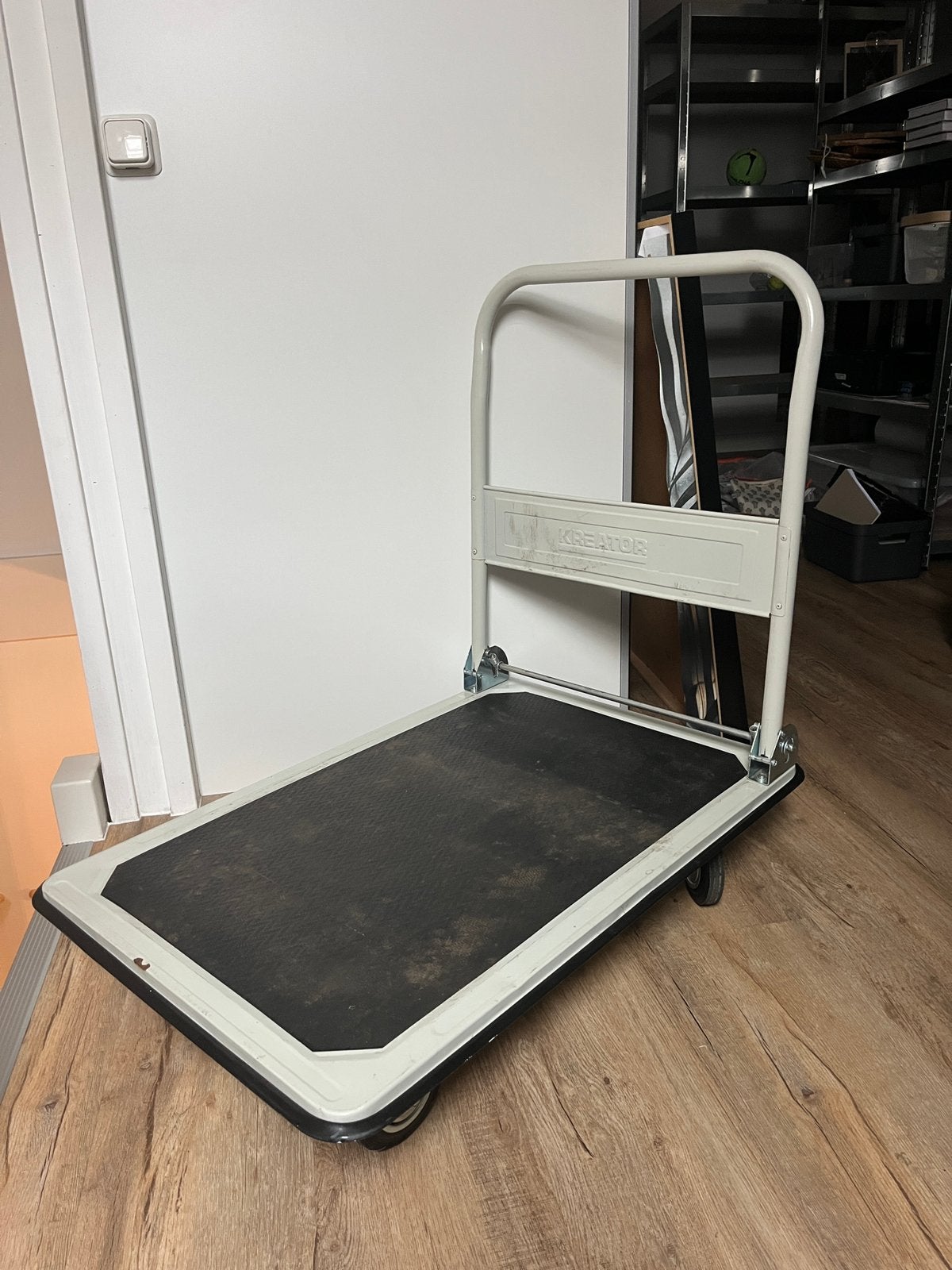 Kreator plateauwagen, 100 liter of meer, Ophalen, Gebruikt, Transportkar