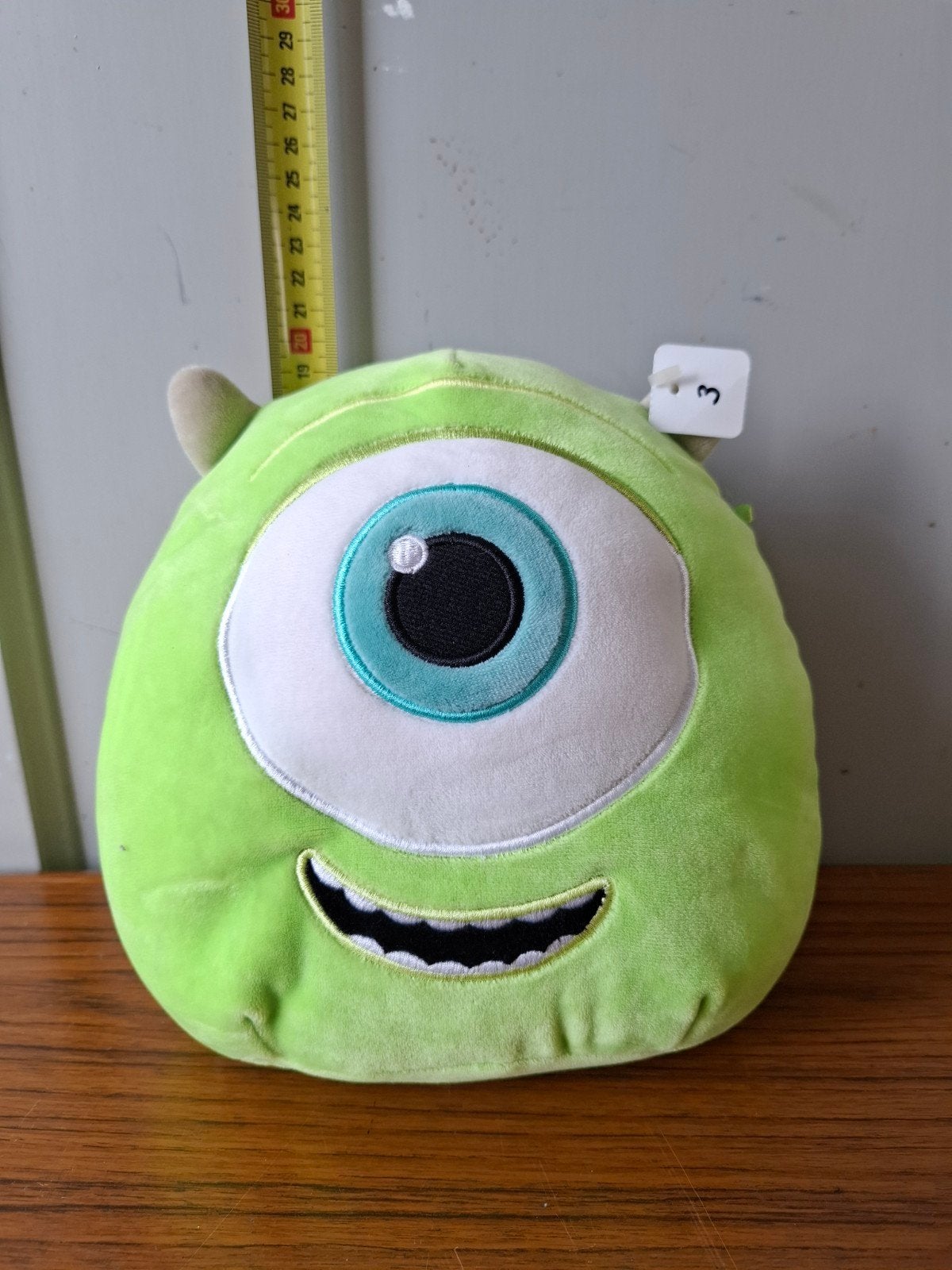 Squishmallow Mike Wazowski Monsters en co. Disney Pixar, Groen, Disney, Overige typen, Ophalen of Verzenden