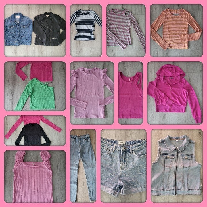Meidenpakket maat 158 164, Ophalen of Verzenden, Zo goed als nieuw, Meisje, Shirt of Longsleeve