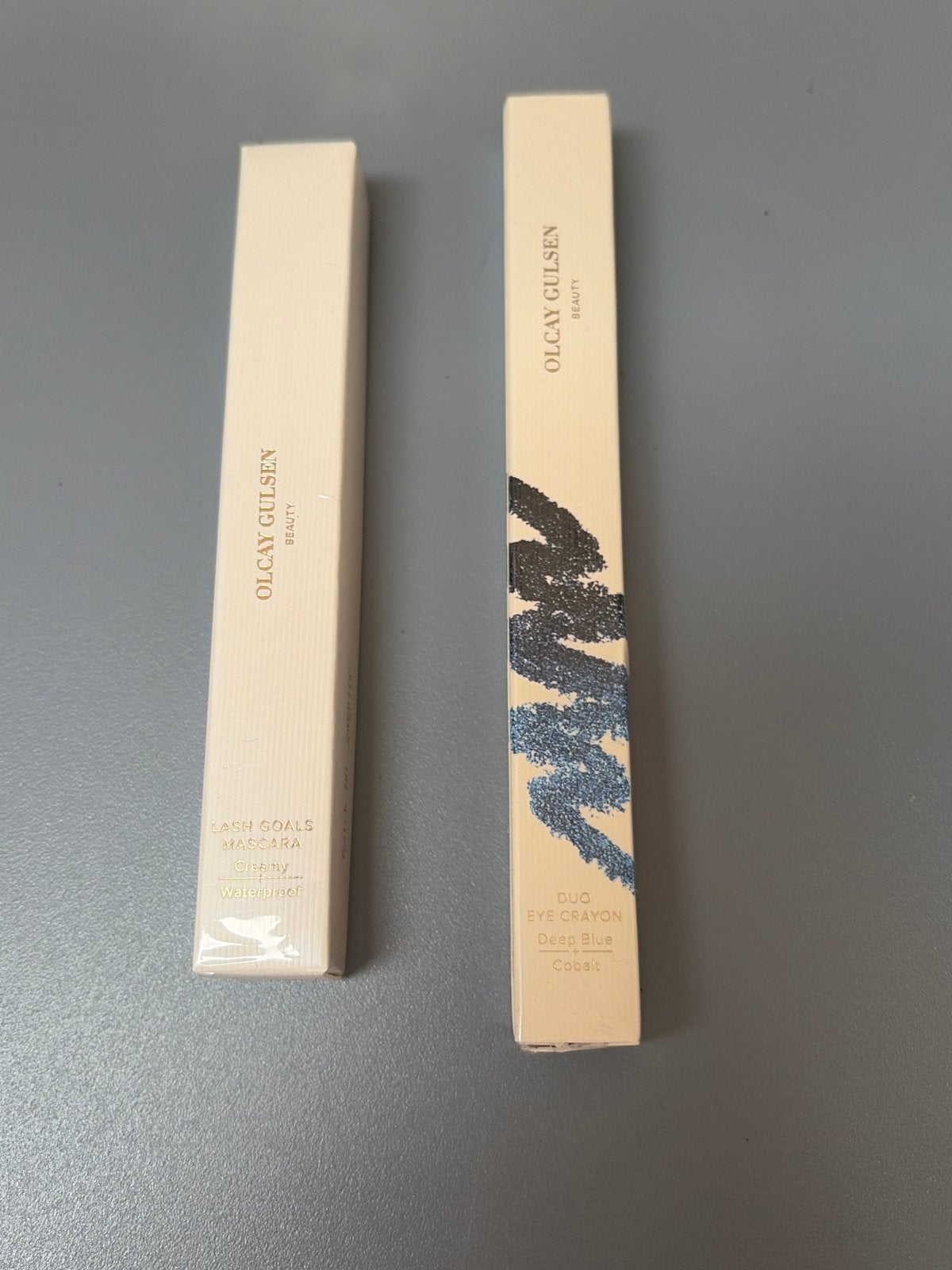 Olcay Gulsen Beauty Mascara & Duo Oogpotlood Cobalt, Ogen, Blauw, Nieuw, Ophalen of Verzenden