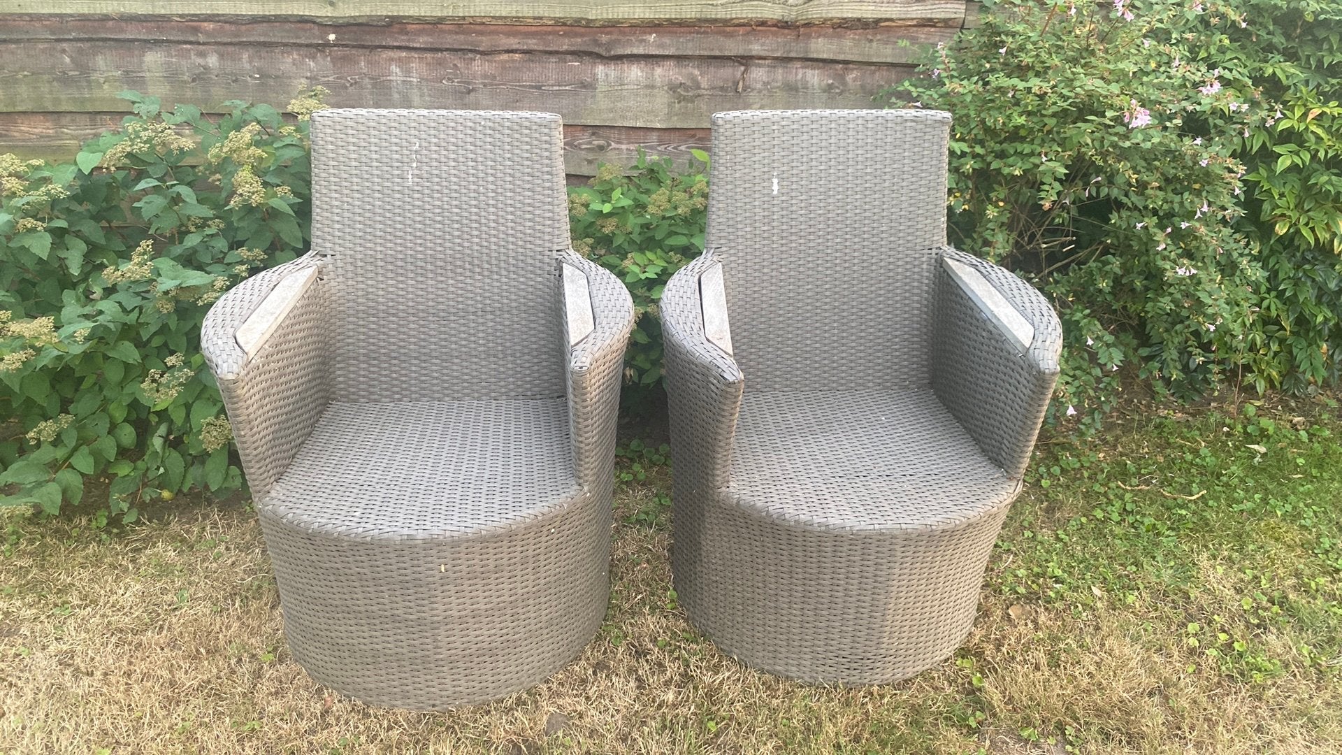 6 tuinstoelen kuipstoelen 30 euro samen, tuinstoel kuipstoel, Ophalen, Gebruikt